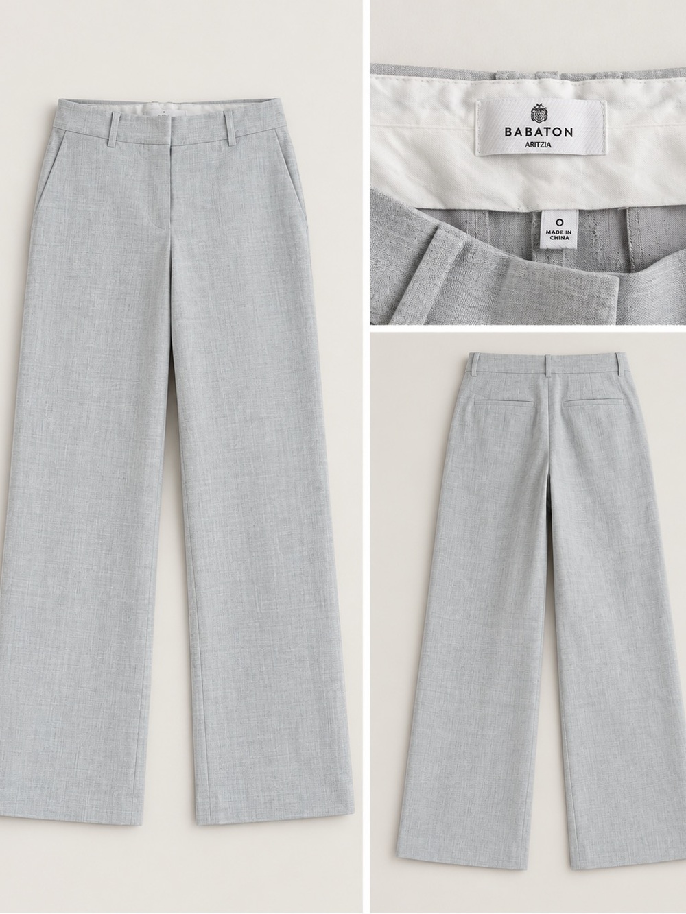 Babaton Masterful Pant – Grey NWOT